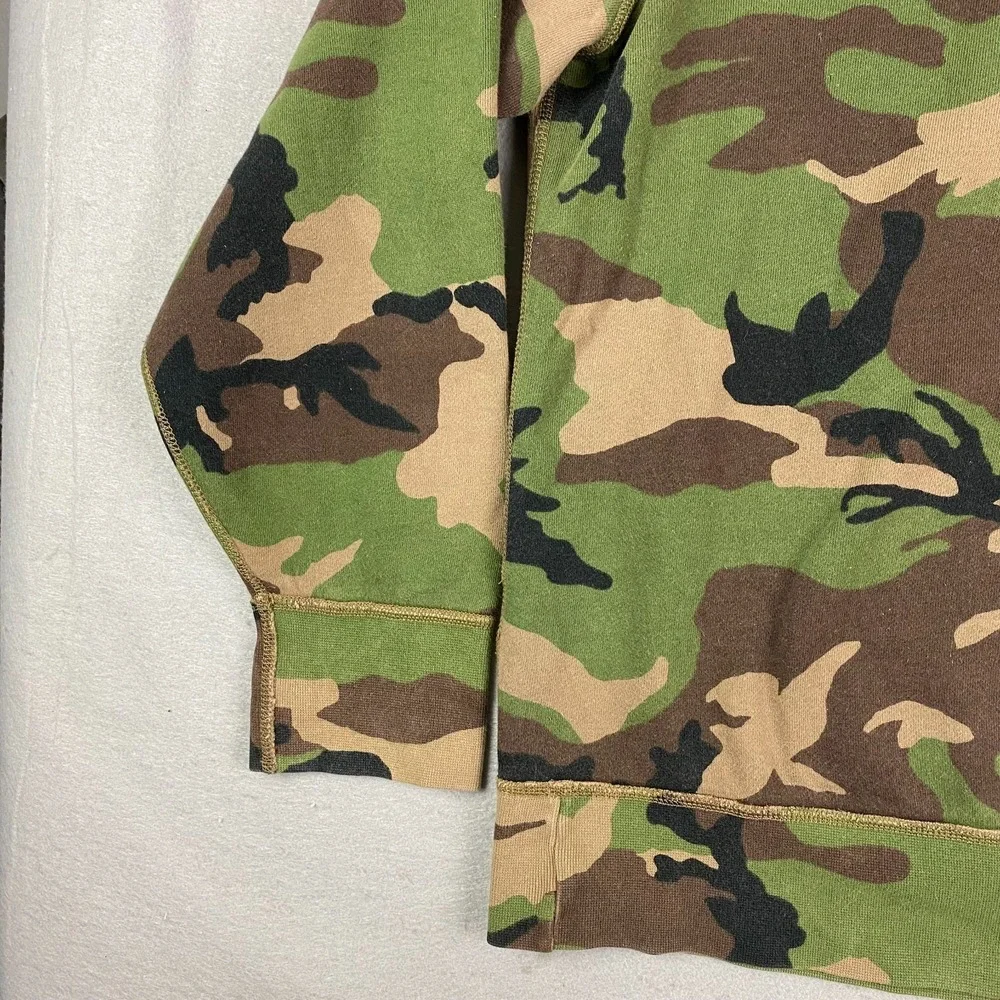 Polo Ralph Lauren Sportsman Mens Sweatshirt XXL 2XL Respect The Wildlife Camo